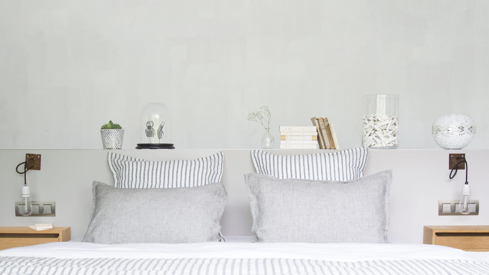 Linge de lit rayé Gabrielle