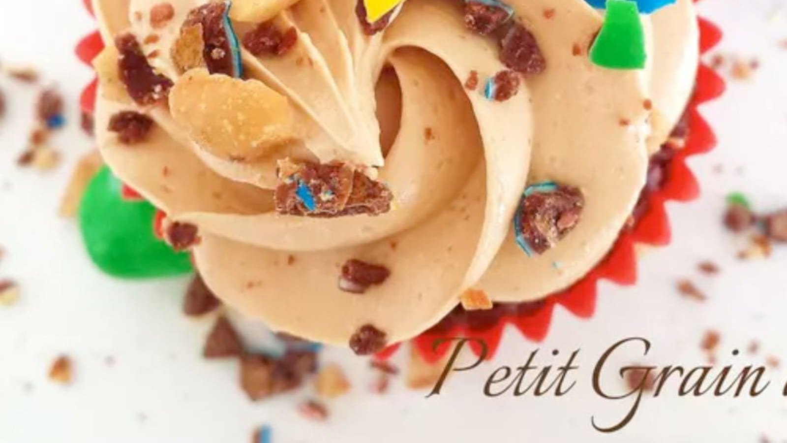 Cupcakes m&m's