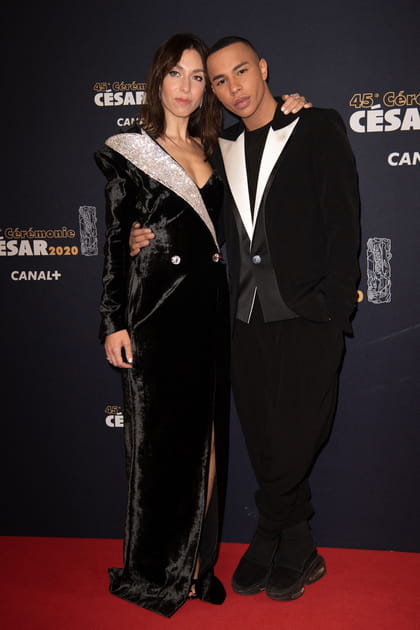 Anissa Bonnefont et Olivier Rousteing en Balmain