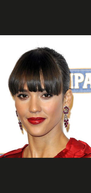 Frange de star&nbsp;: Jessica Alba avec une frange