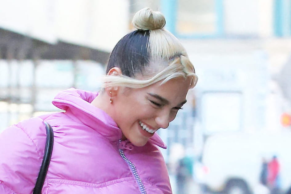 Flop&nbsp;: Dua Lipa et son chignon bicolore