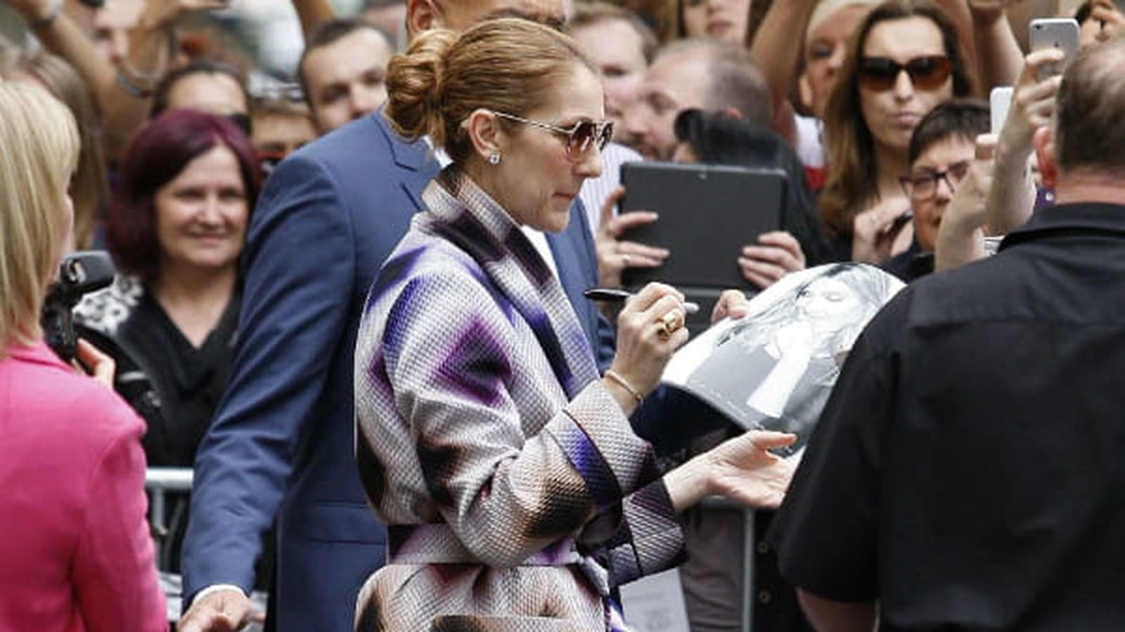Céline Dion le 29 juin 2016