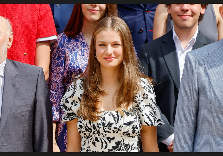 Top&nbsp;: le brushing lisse de Leonor d'Espagne