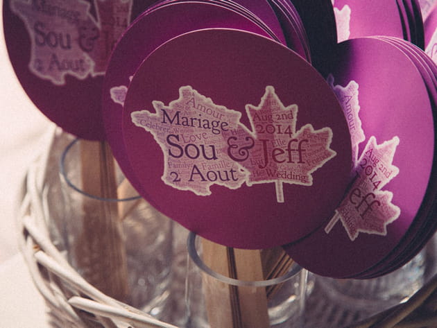 Des éventails originaux de Mission Mariage