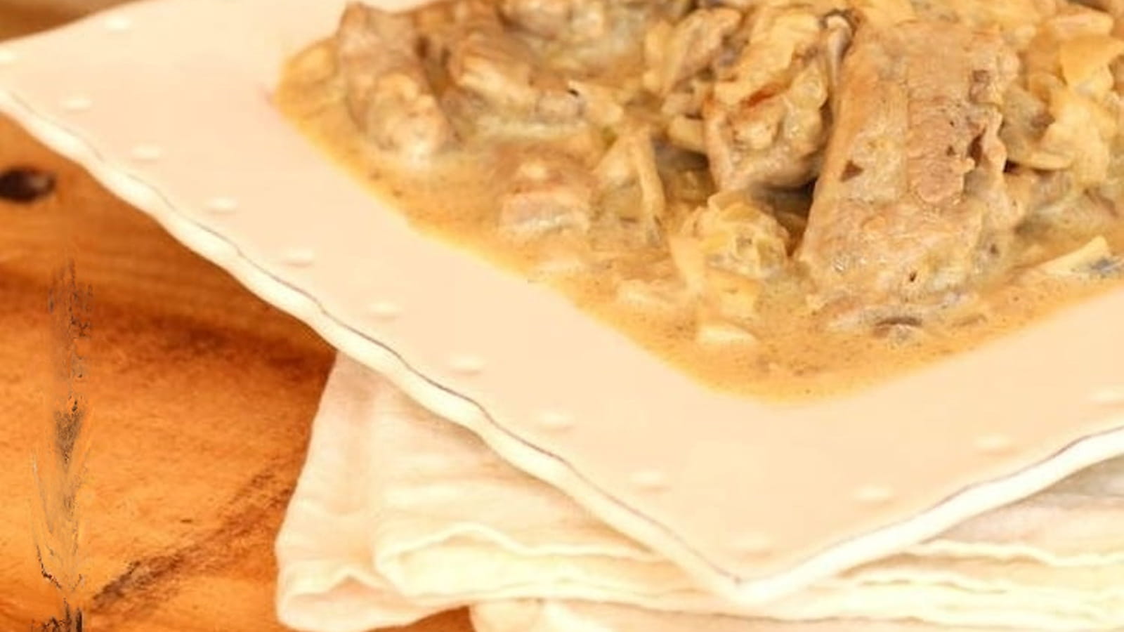 Emincé de veau à la Zurichoise
