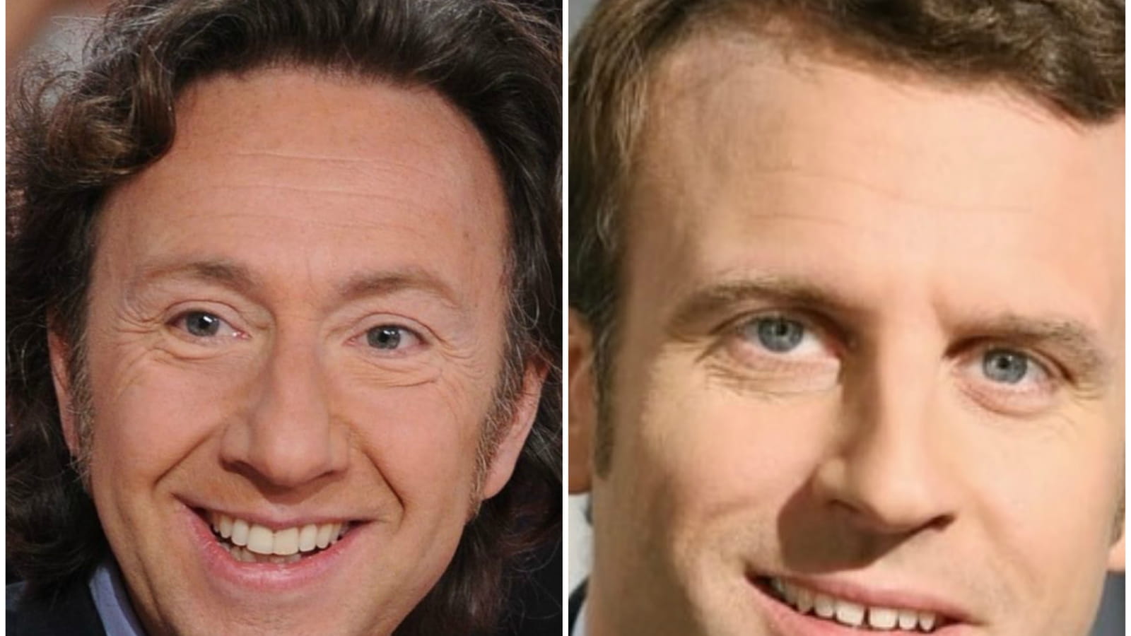Stéphane Bern et Emmanuel Macron