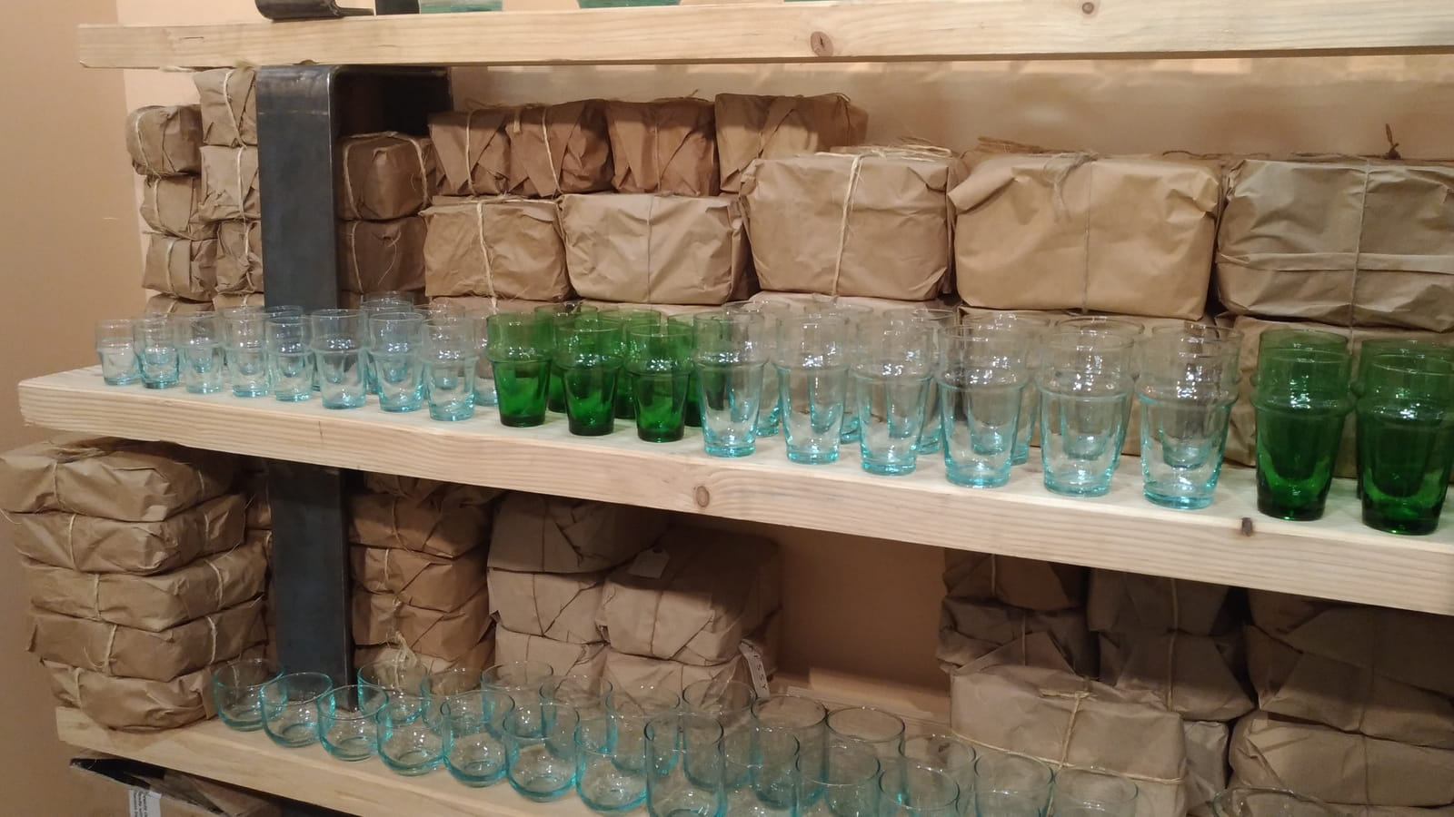Verres soufflés de Safar