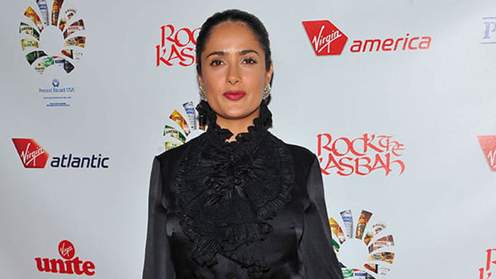 Salma Hayek le 23 octobre 2008