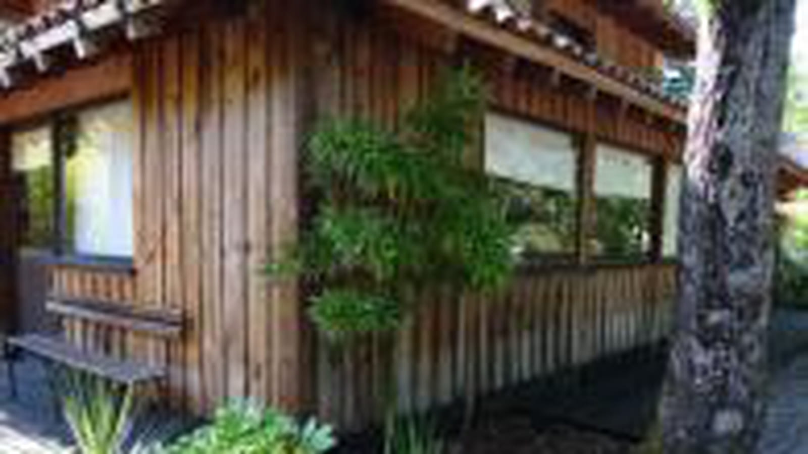 Une construction en bois