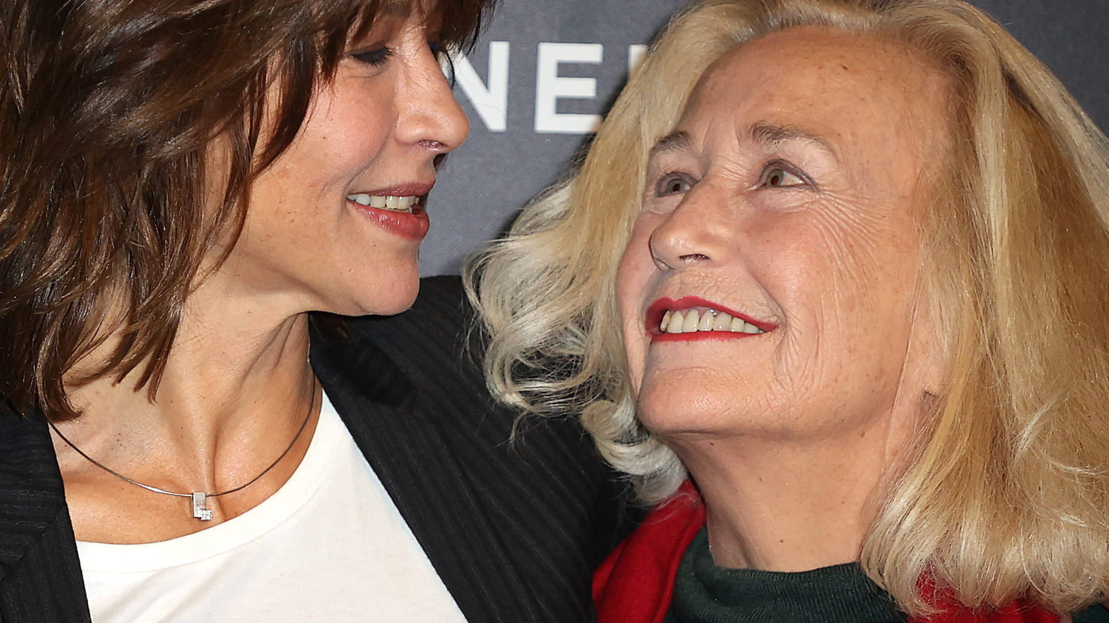 Sophie Marceau et Brigitte Fossey