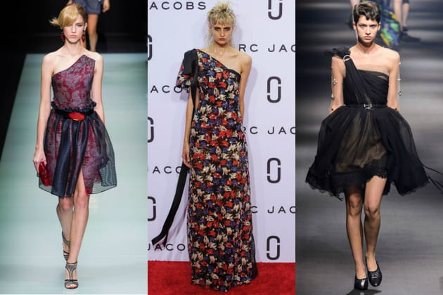 La robe "one shoulder"