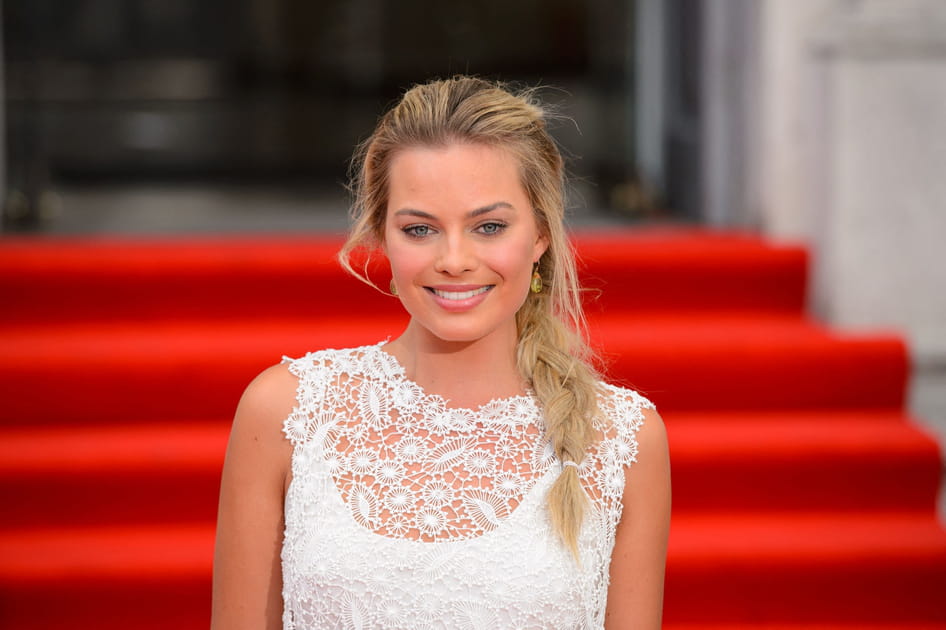 La tresse sur le c&ocirc;t&eacute; de Margot Robbie