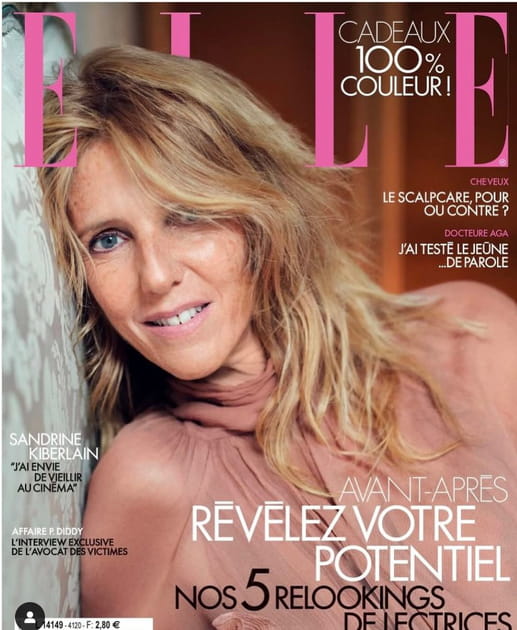&Agrave; 56&nbsp;ans, Sandrine Kiberlain en fait 10&nbsp;de moins gr&acirc;ce &agrave; ce maquillage
