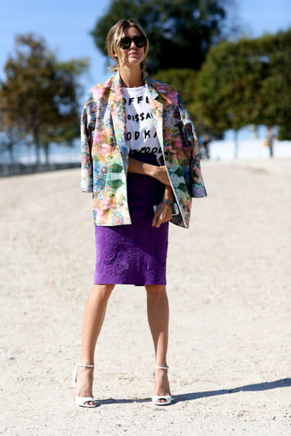 Street looks fashion week Paris&nbsp;: mix & match