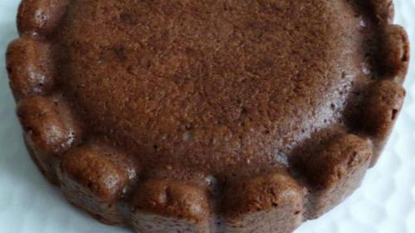 Moelleux chocolat pommes épeautre châtaigne avec konjac, chia et lin