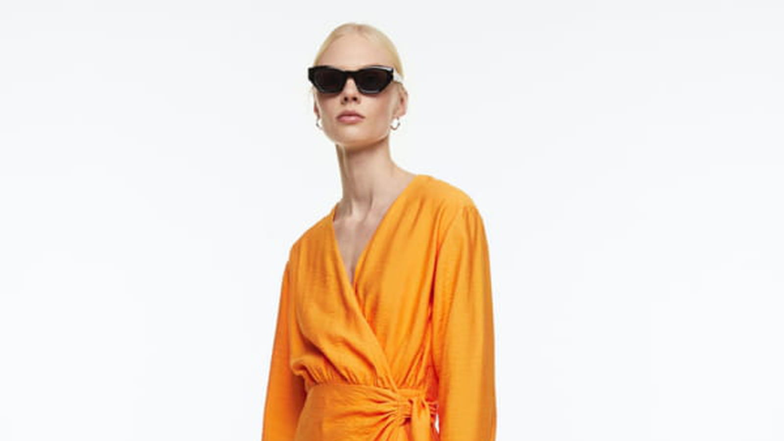Robe portefeuille H&M 