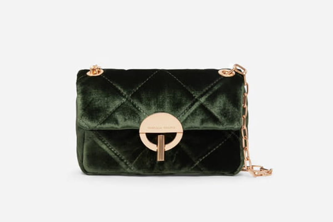 Sac ?� main en velours