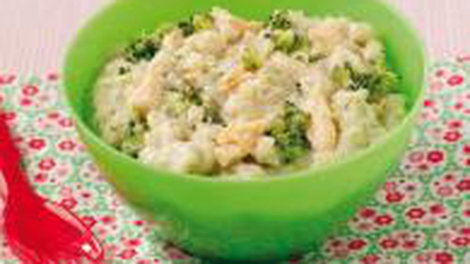 Risotto au brocoli et au saumon