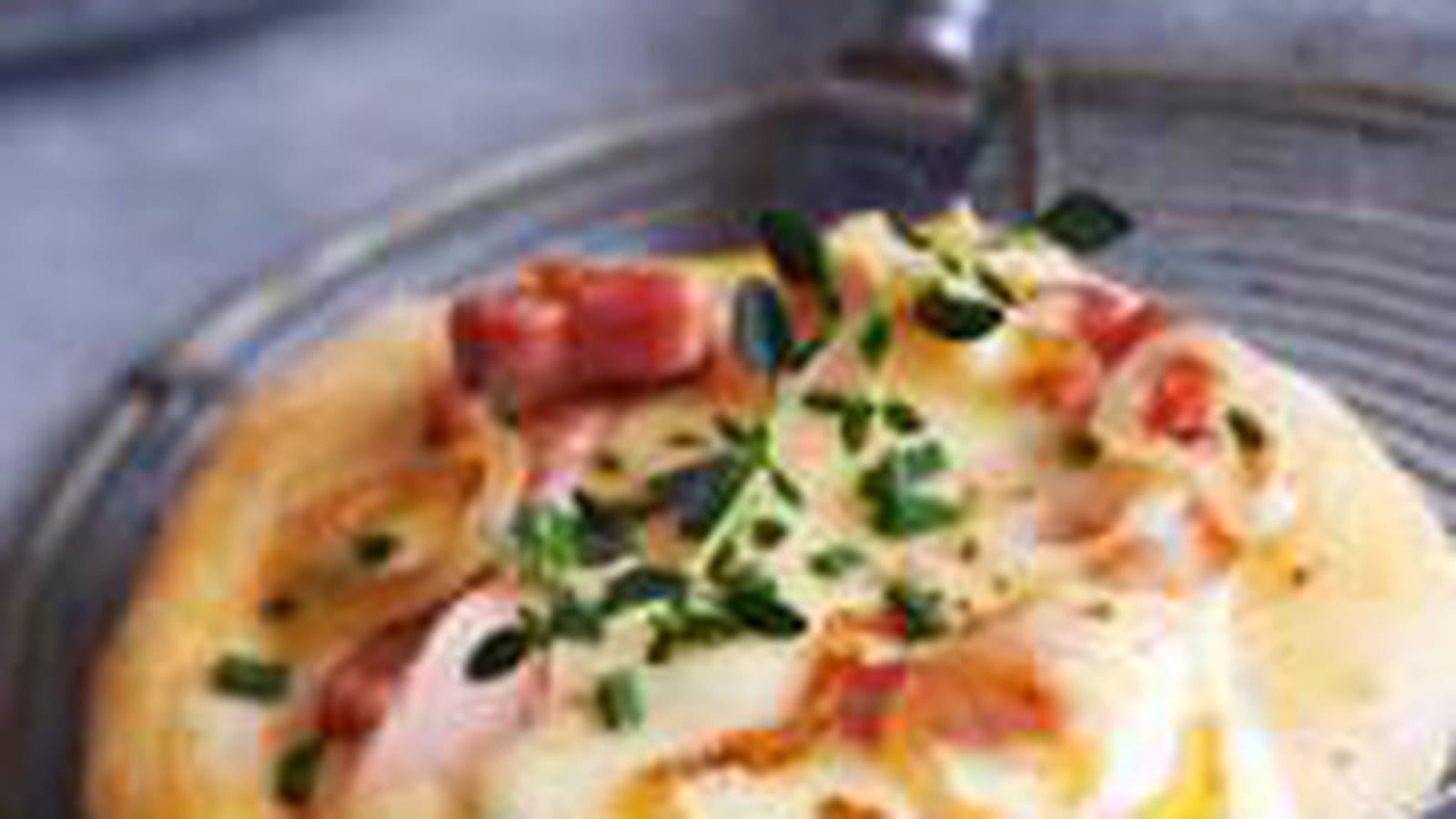 Mini pizza au Vacherin