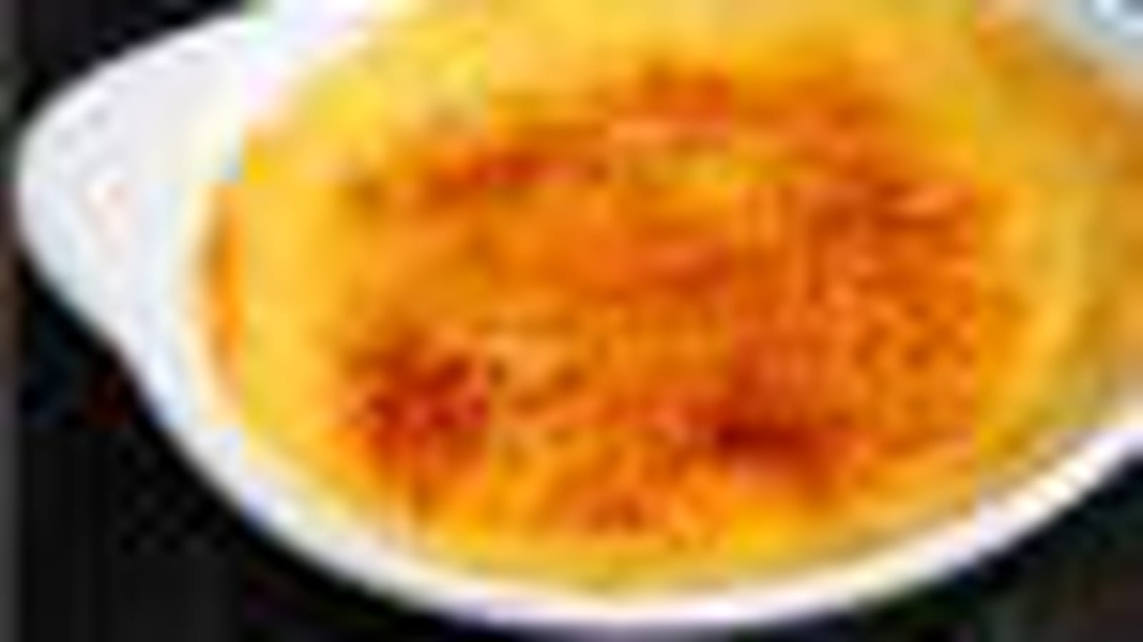 Crème brûlée à la vanille