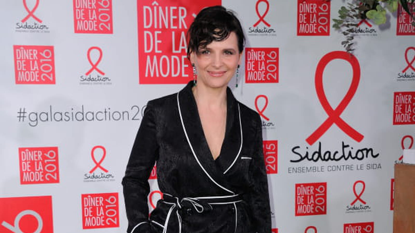 Juliette Binoche le 28 janvier 2016