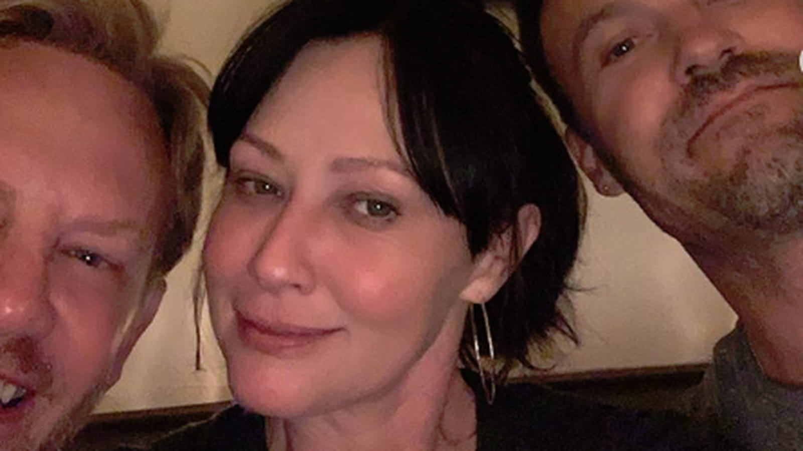 Ian Ziering, Shannen Doherty et Brian Austin Green