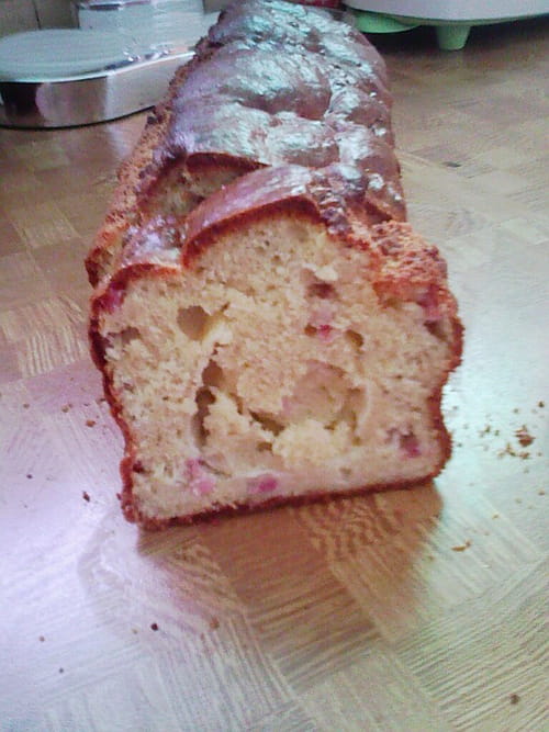 Cake lardon, fromage, poireau, oignons
