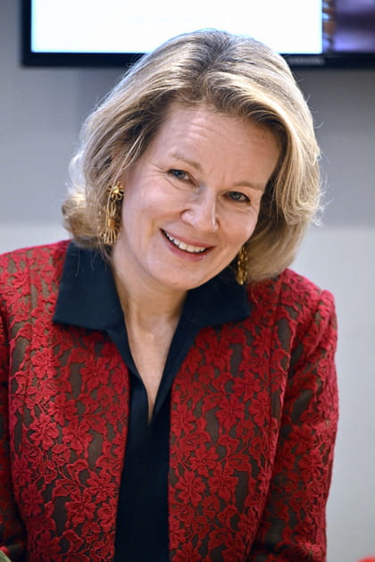 La reine Mathilde de Belgique affiche le brushing id&eacute;al apr&egrave;s 50&nbsp;ans