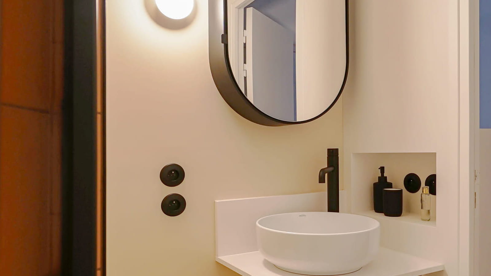 Meuble vasque après