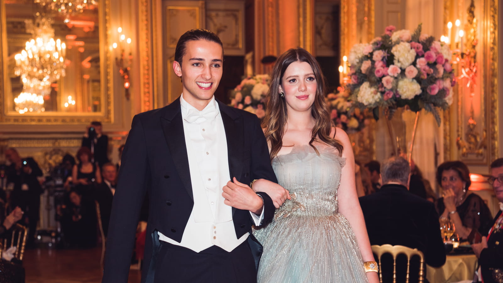 Eleanor Ford Uzielli et le prince Alexandre d'Arenberg