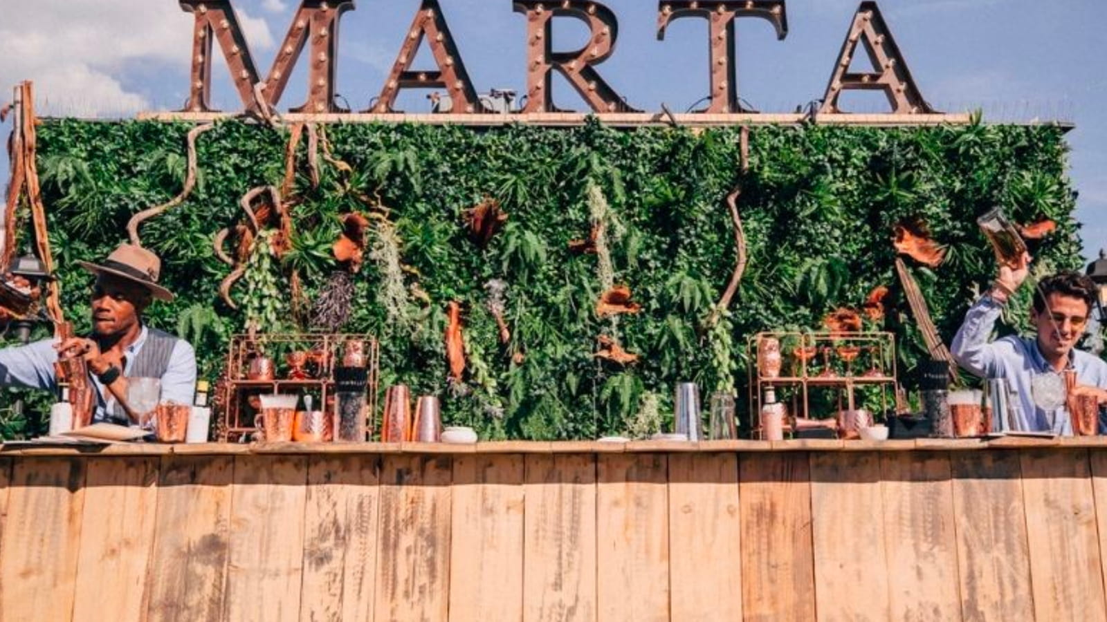 Le Marta Rooftop pour voir le feu d'artifice du 14 juillet à Paris