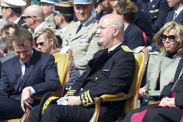 Brigitte Macron n'est jamais bien loin