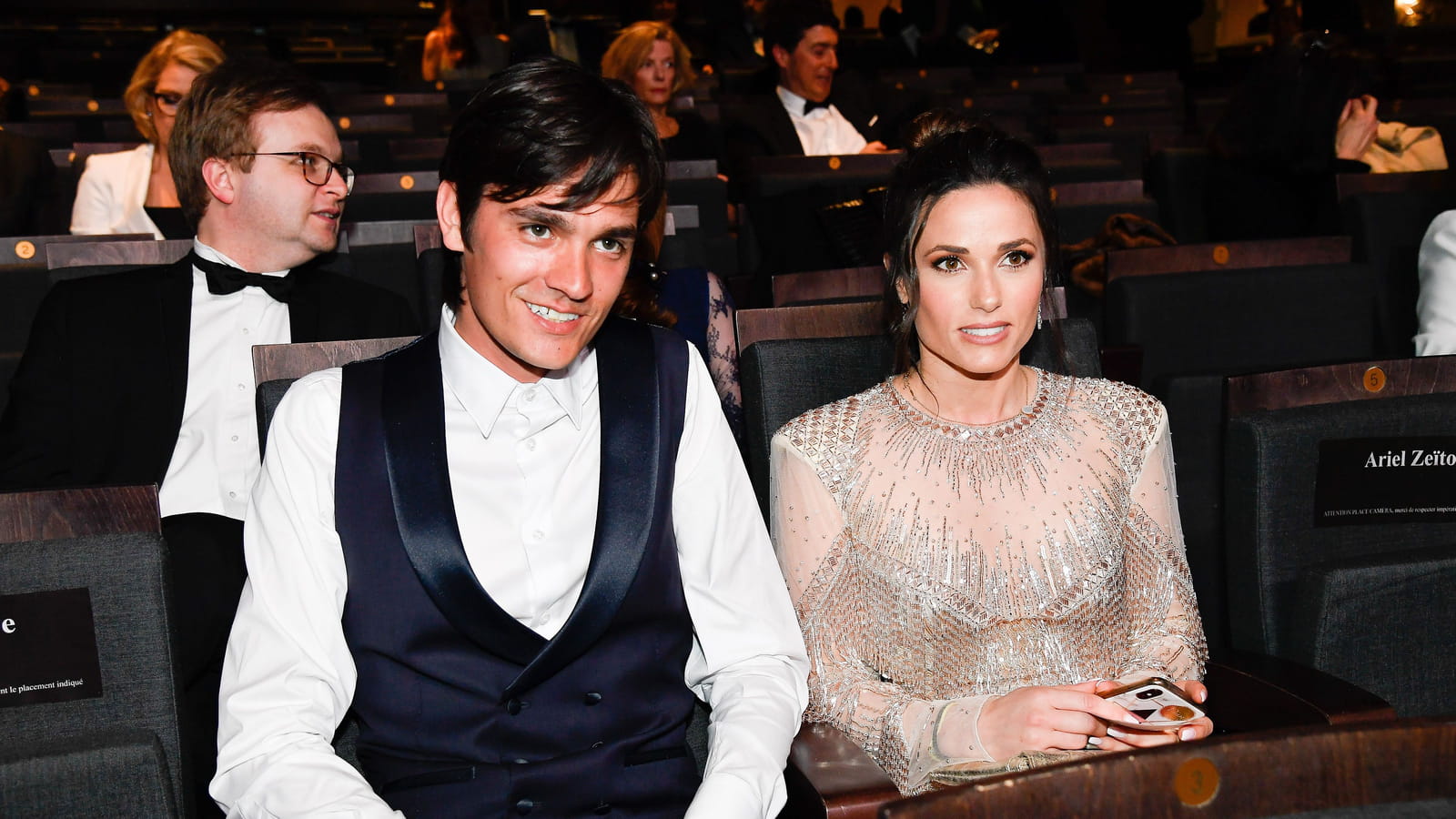 Alain-Fabien Delon et Capucine Anav