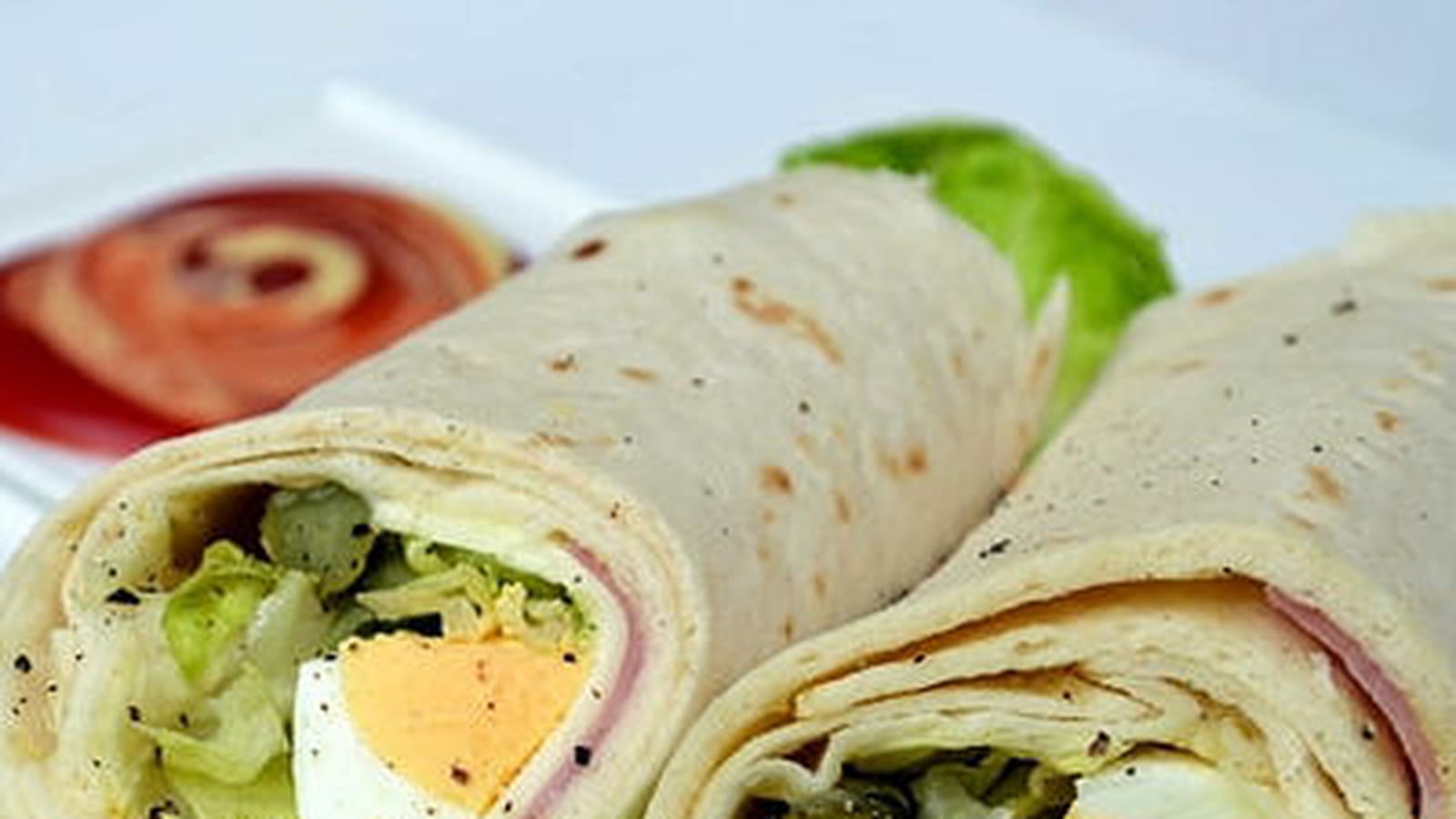 Wraps façon club sandwich