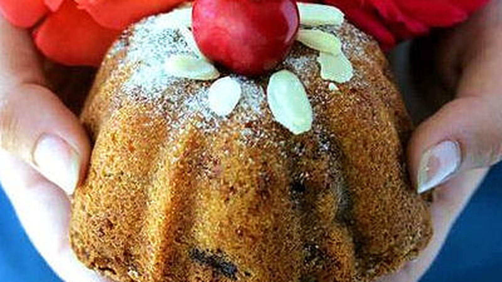 Mini bundt cake aux cerises