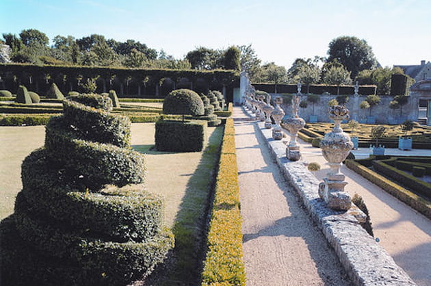 Un jardin &agrave; plusieurs niveaux