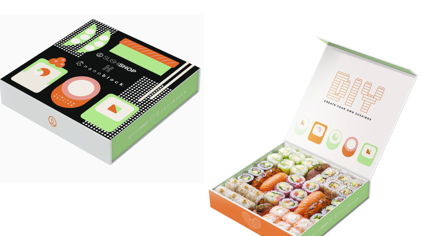 Le coffret Sushi Shop x Nanoblock