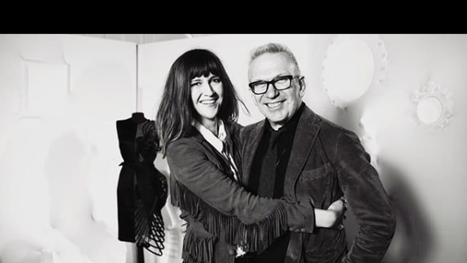Daphné Burki et Jean-Paul Gaultier 
