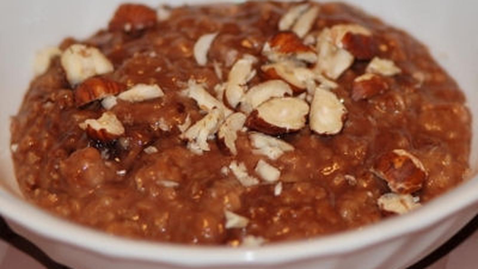 Porridge au nutella