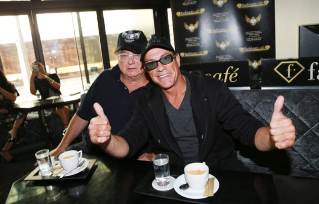 Jean-Claude Van Damme, au top avec Michel Adam