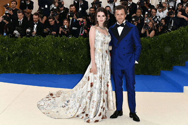 Francesco Carrozzini et Bee Shaffer &agrave; New York en mai 2017&nbsp;