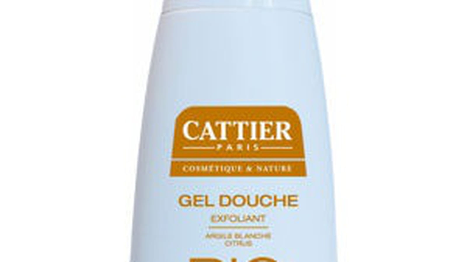 Gel douche exfoliant de Cattier