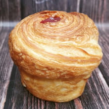Cruffin cœur framboise : Etape 7