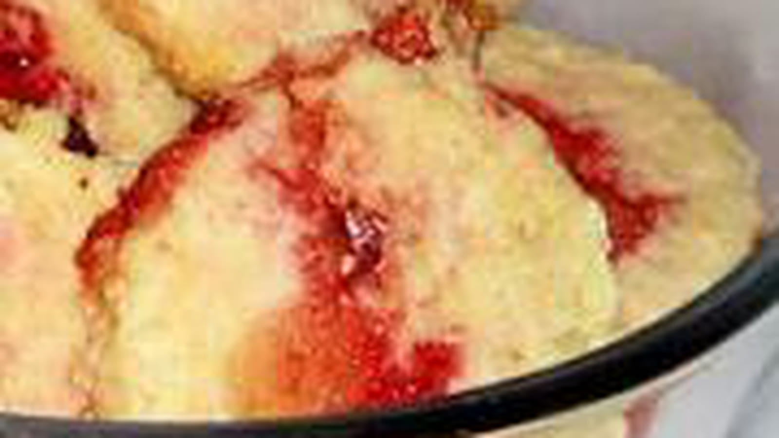 Sablés noix de coco et fraises Tagada