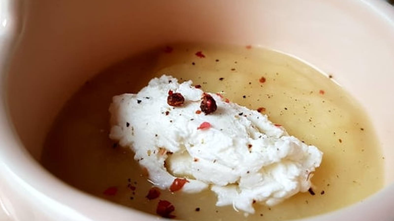Velouté de panais au lait de coco