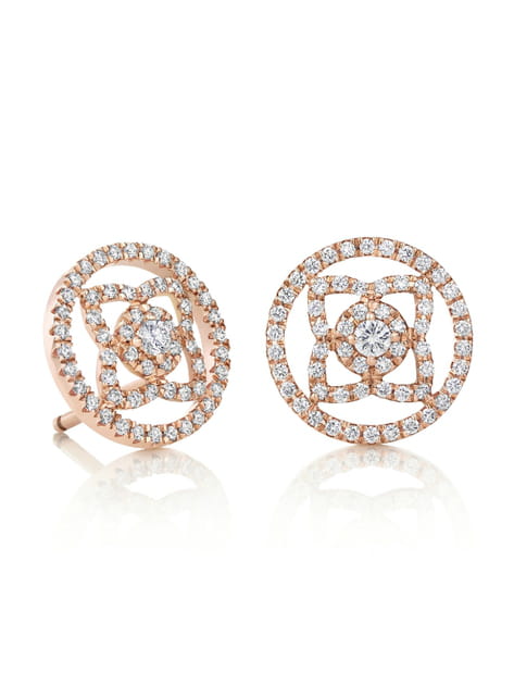 Boucles d'oreilles "Enchanted Lotus" de De Beers