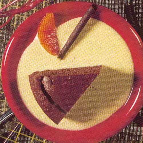 Amandine au chocolat