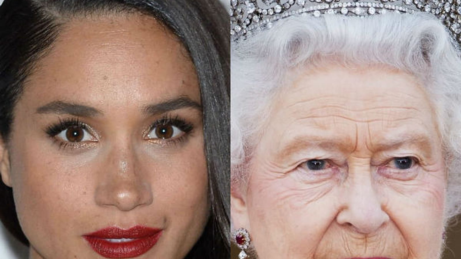 Meghan Markle et Elizabeth II