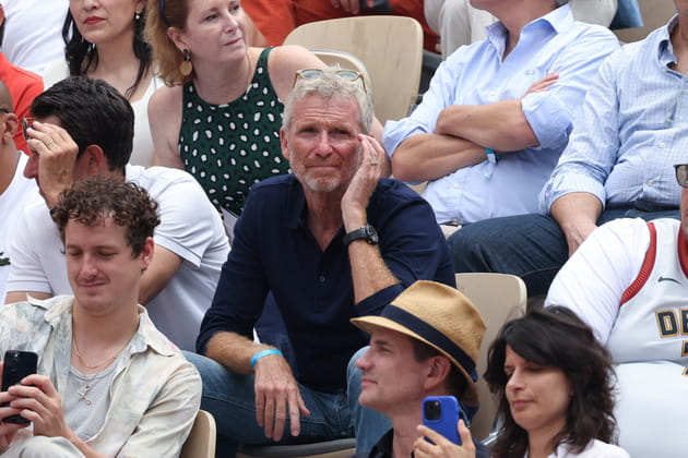 Denis Brogniart a assisté à la finale de Roland-Garros