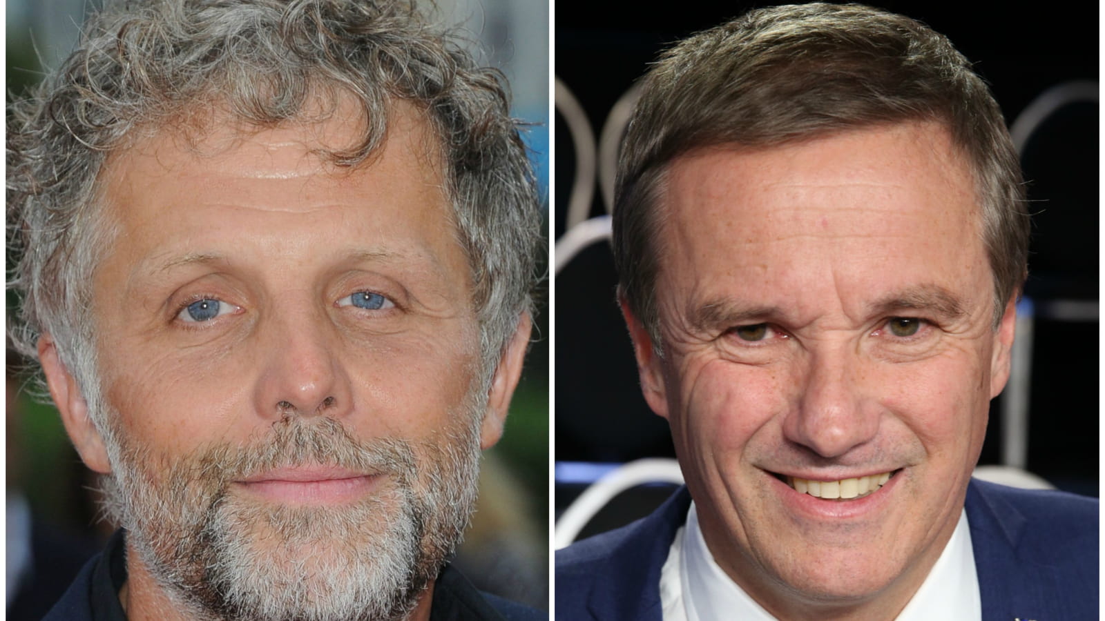 Stéphane Guillon et Nicolas Dupont-Aignan